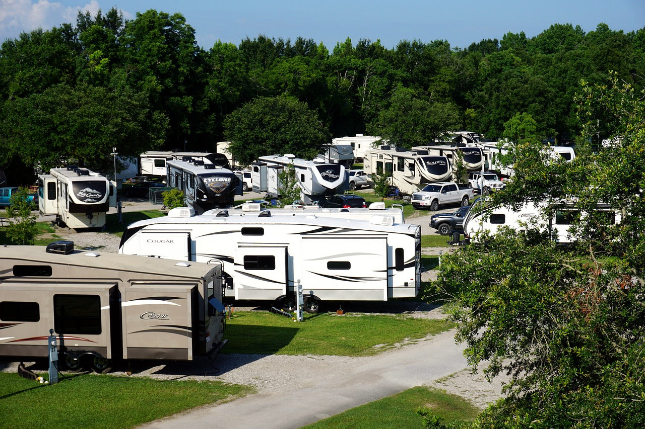 Beautiful RV camp-sites