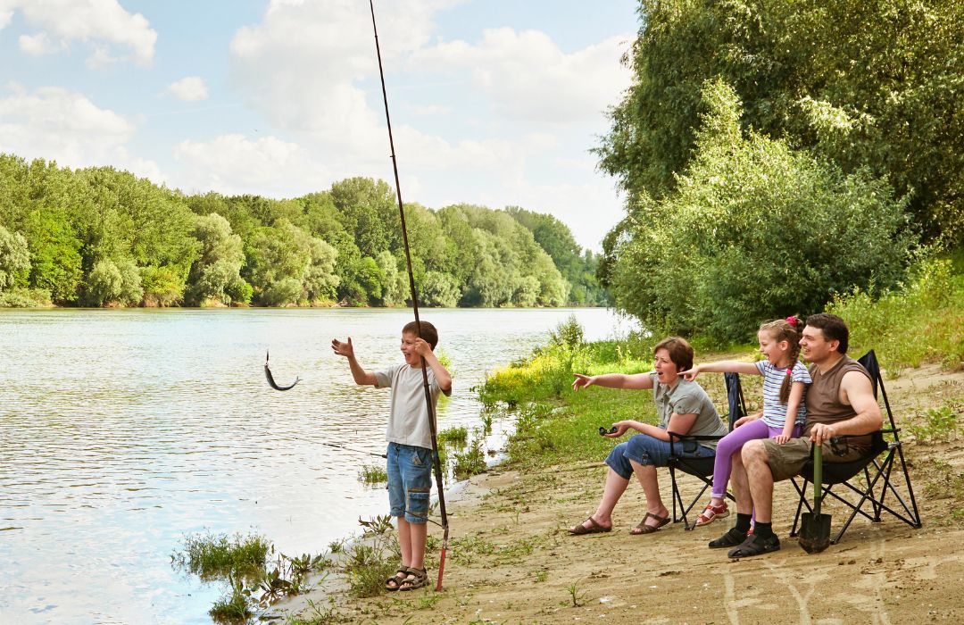 Fishing in the Summer