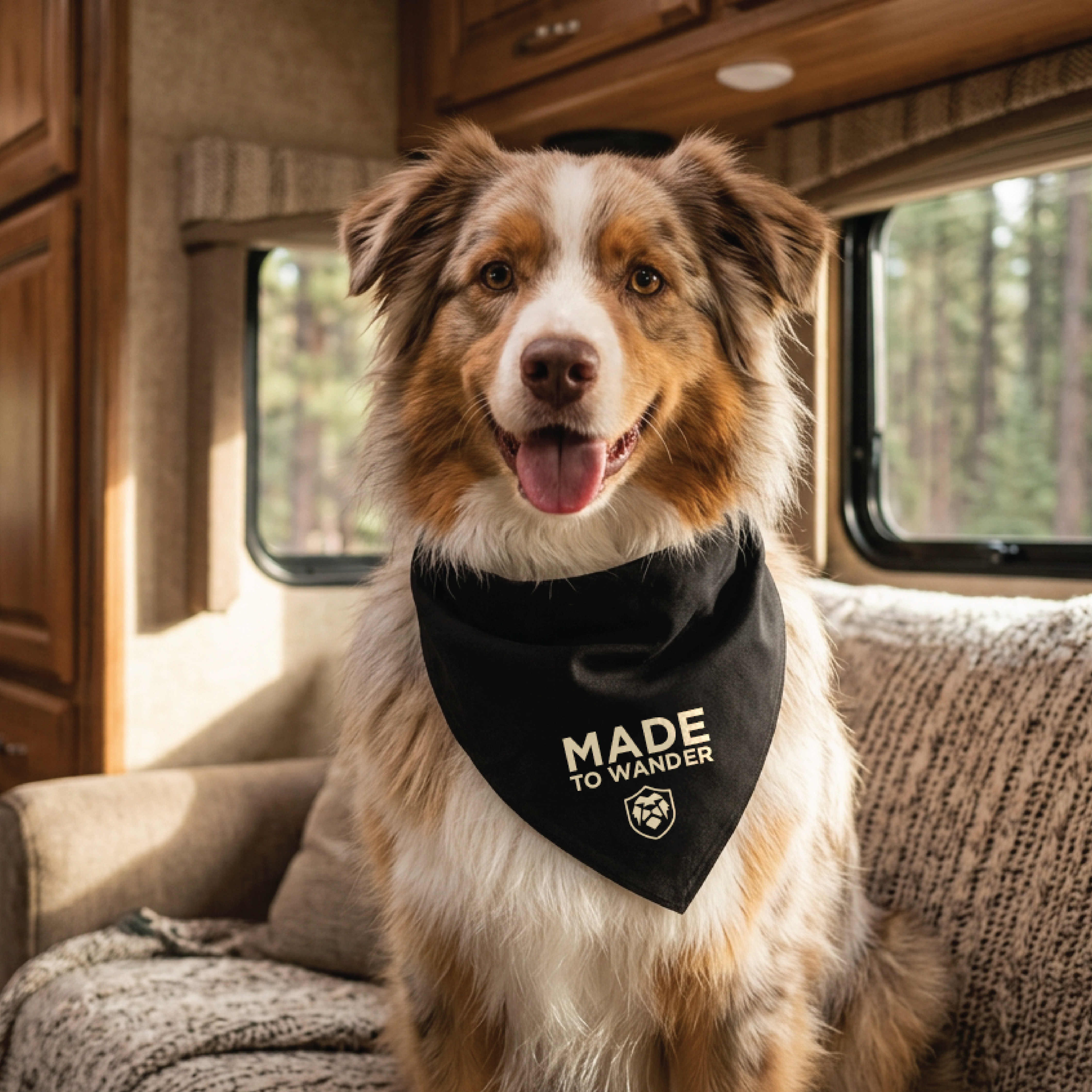 RVLock Pet Bandana - Black