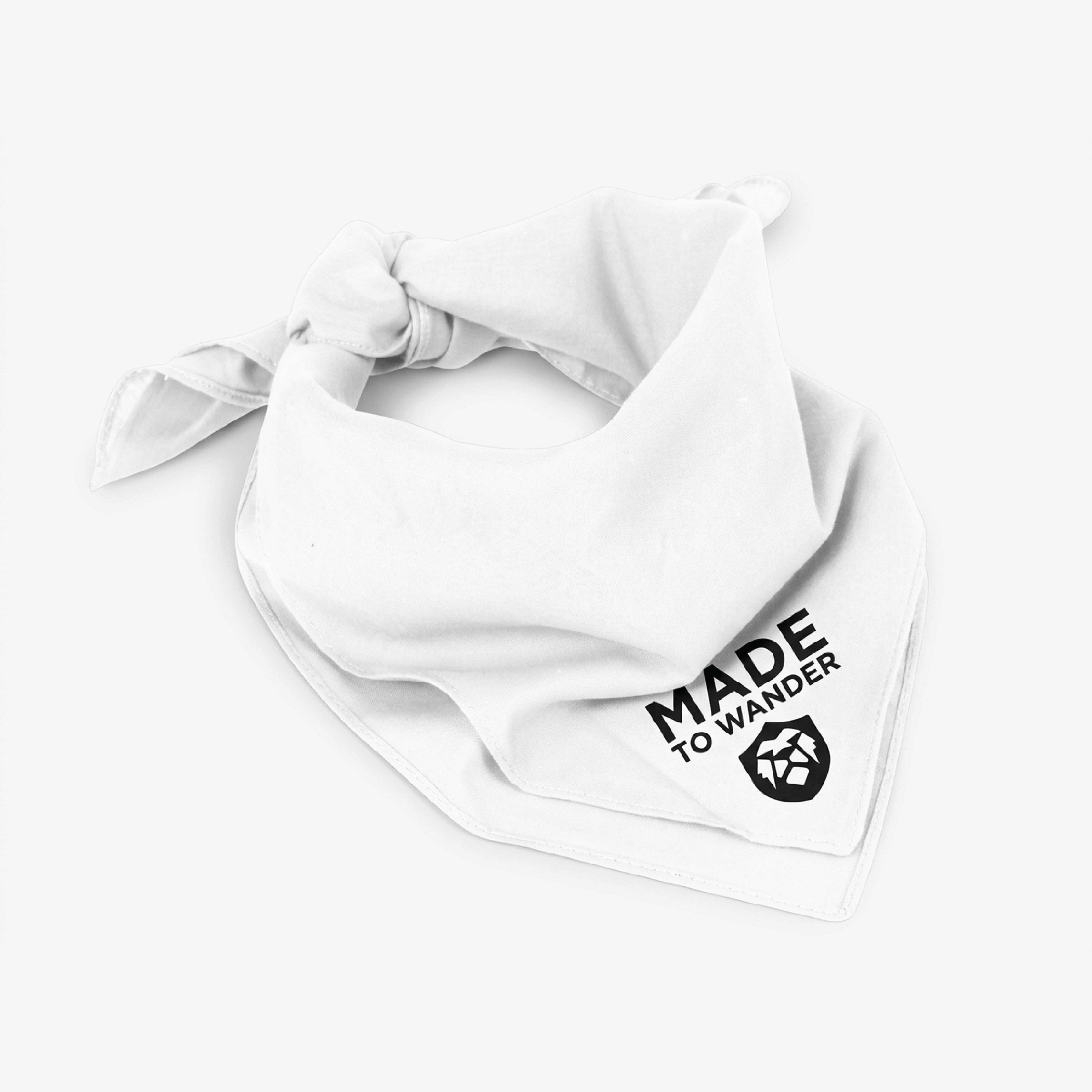 RVLock Pet Bandana - White