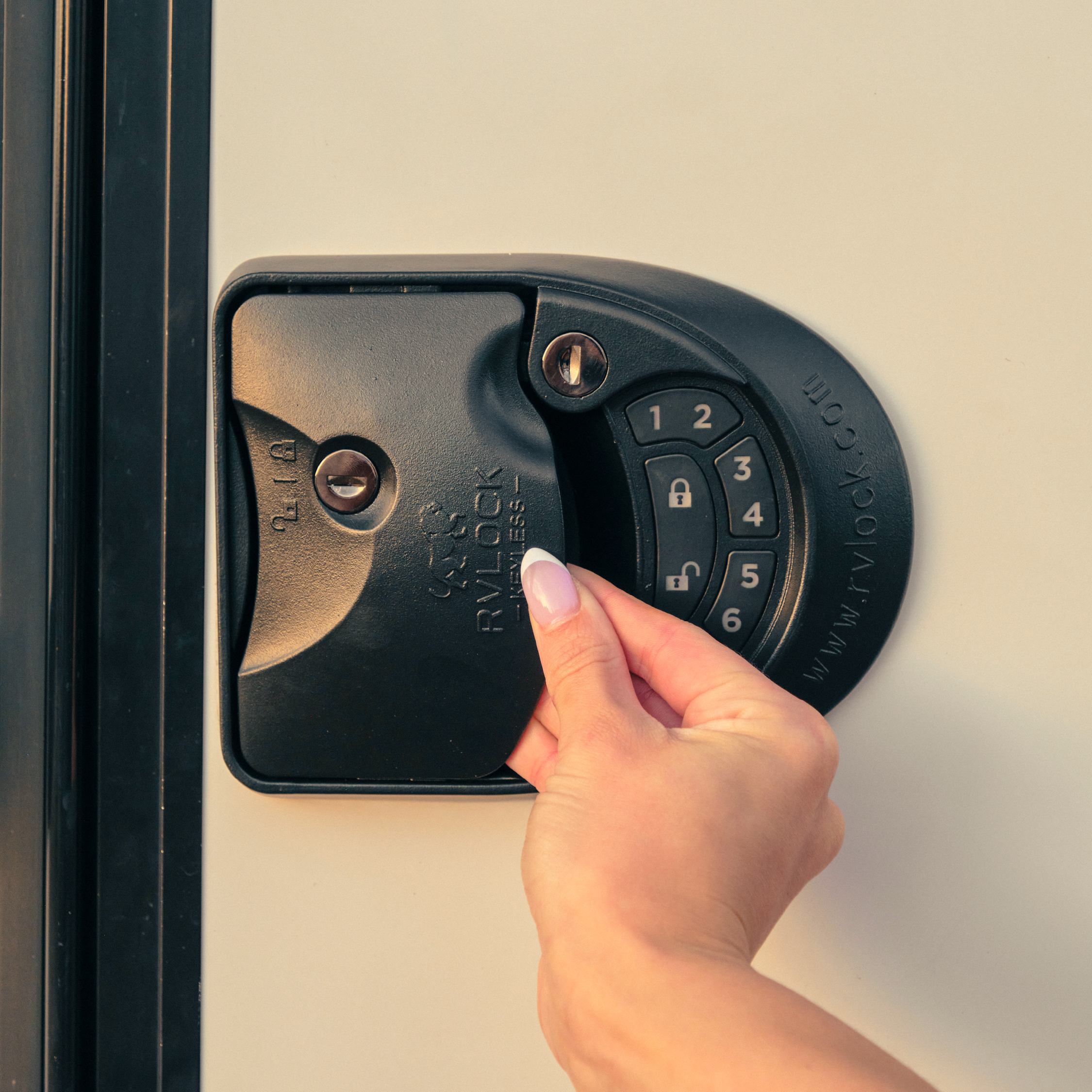 RVLock Charter Keyless Class A & C Motorhome Handle
