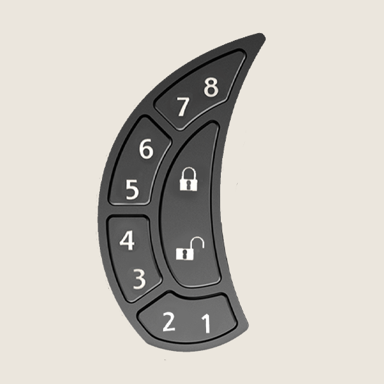 RVLock Charter Keypad Membrane