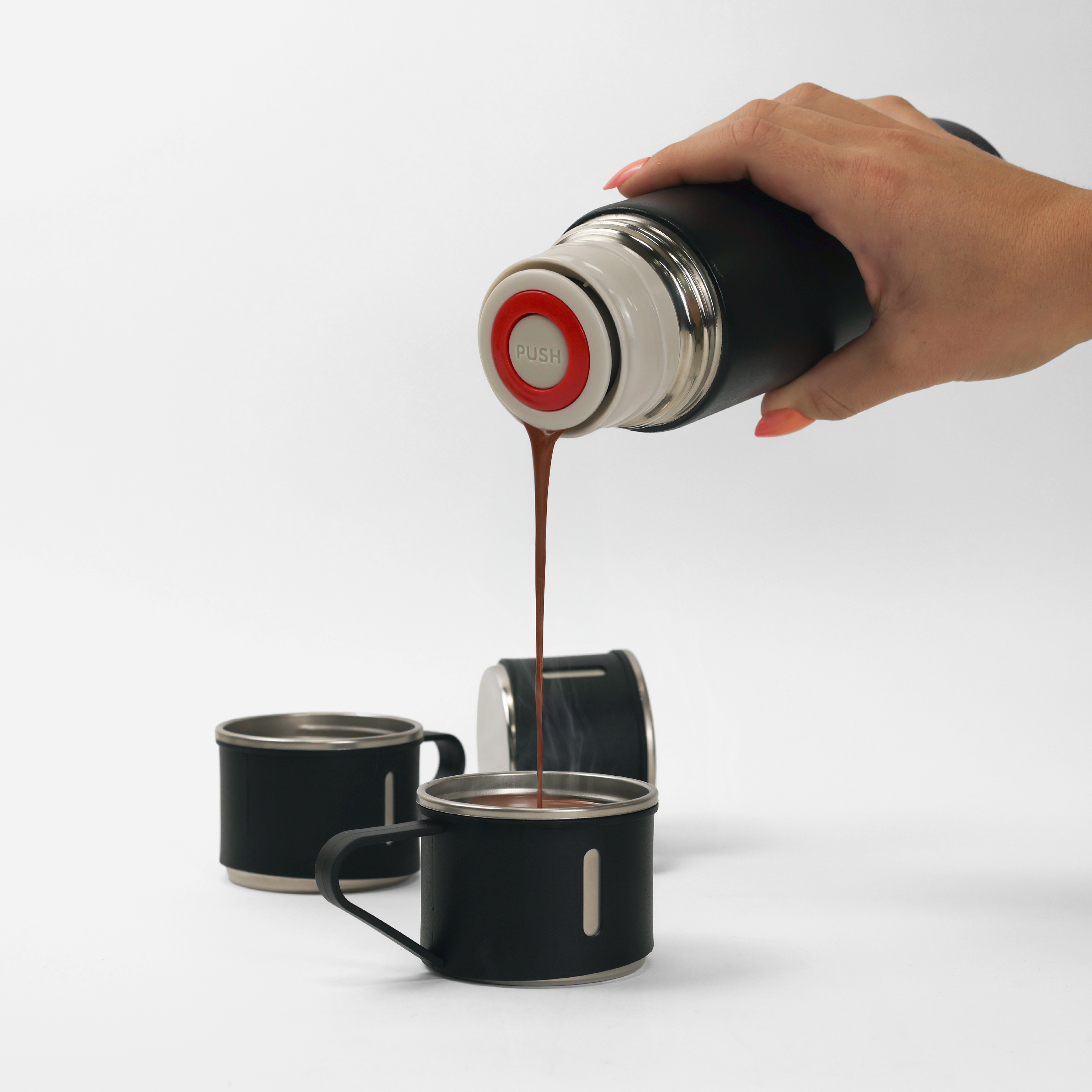 RVLock Summit Tea & Coffee Set - Black