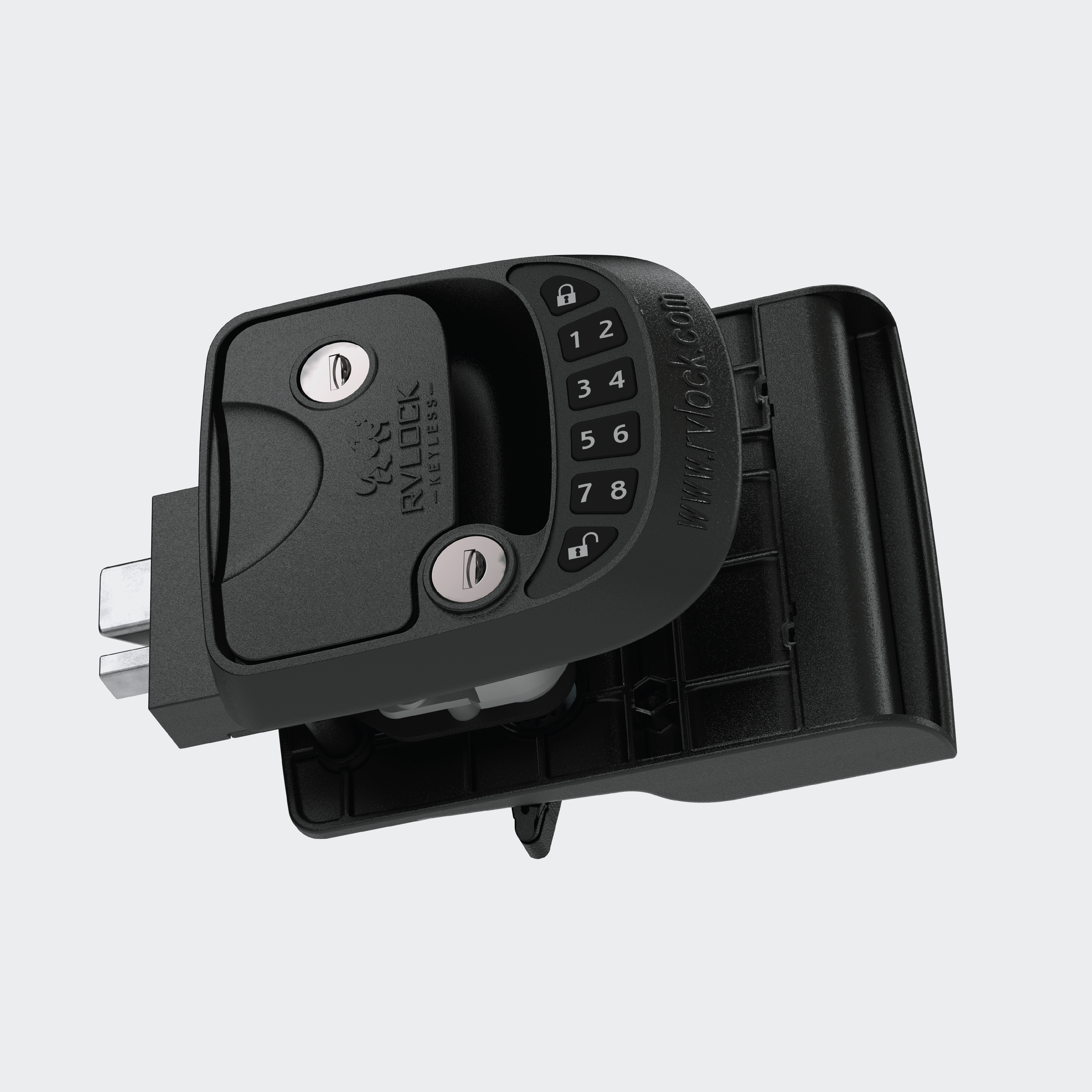 RVLock Compact Keyless Travel Trailer and Fifth Wheel Handle