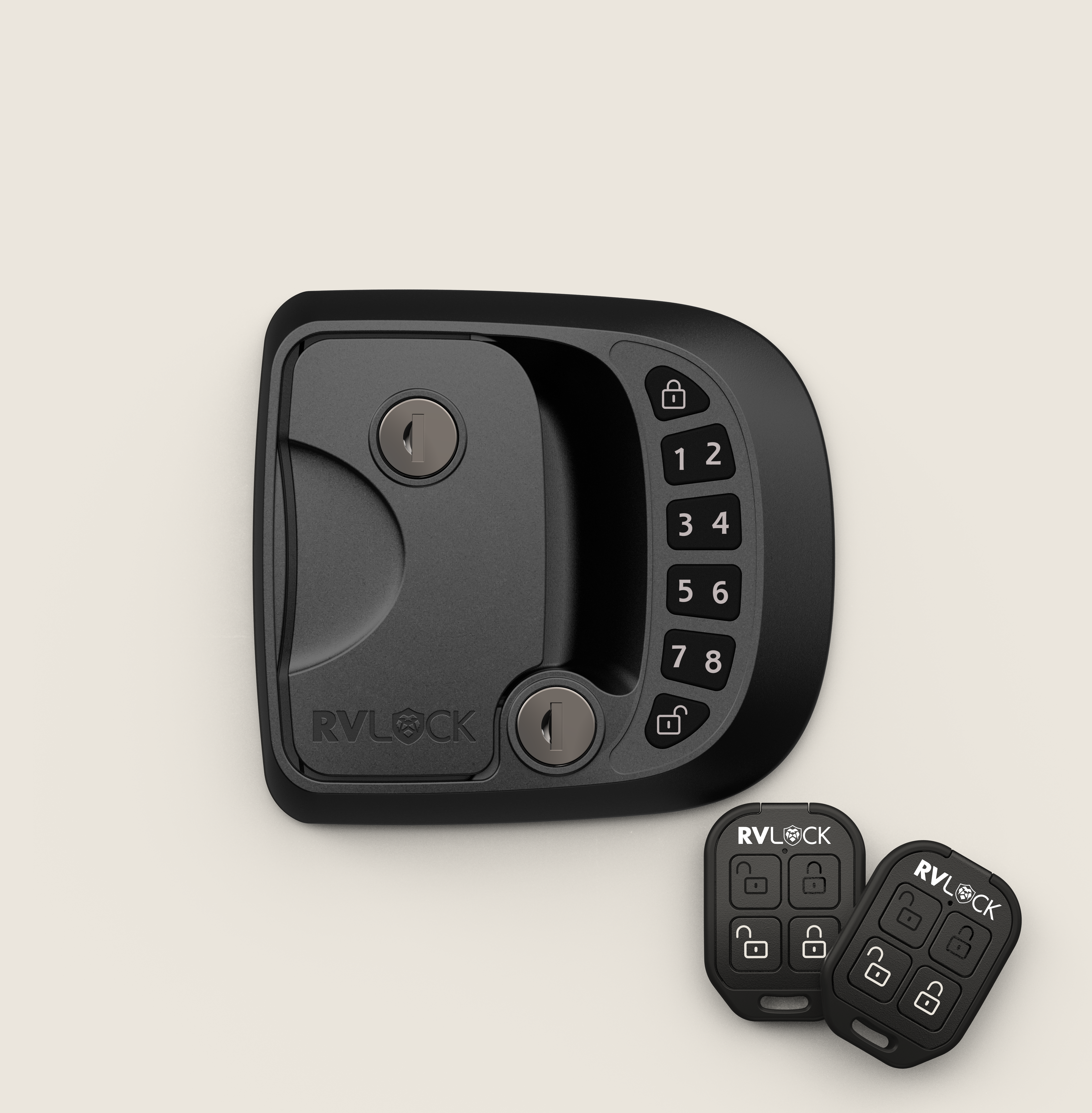 RVLock Compact Keyless Handle