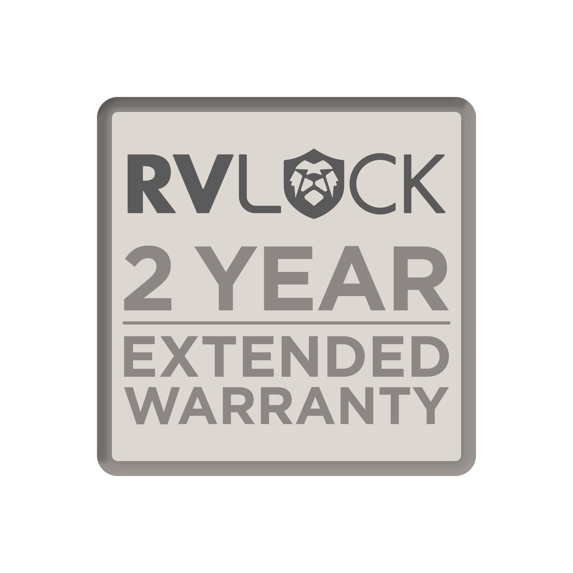 Extended Limited Warranty - Purchase One Per Lock