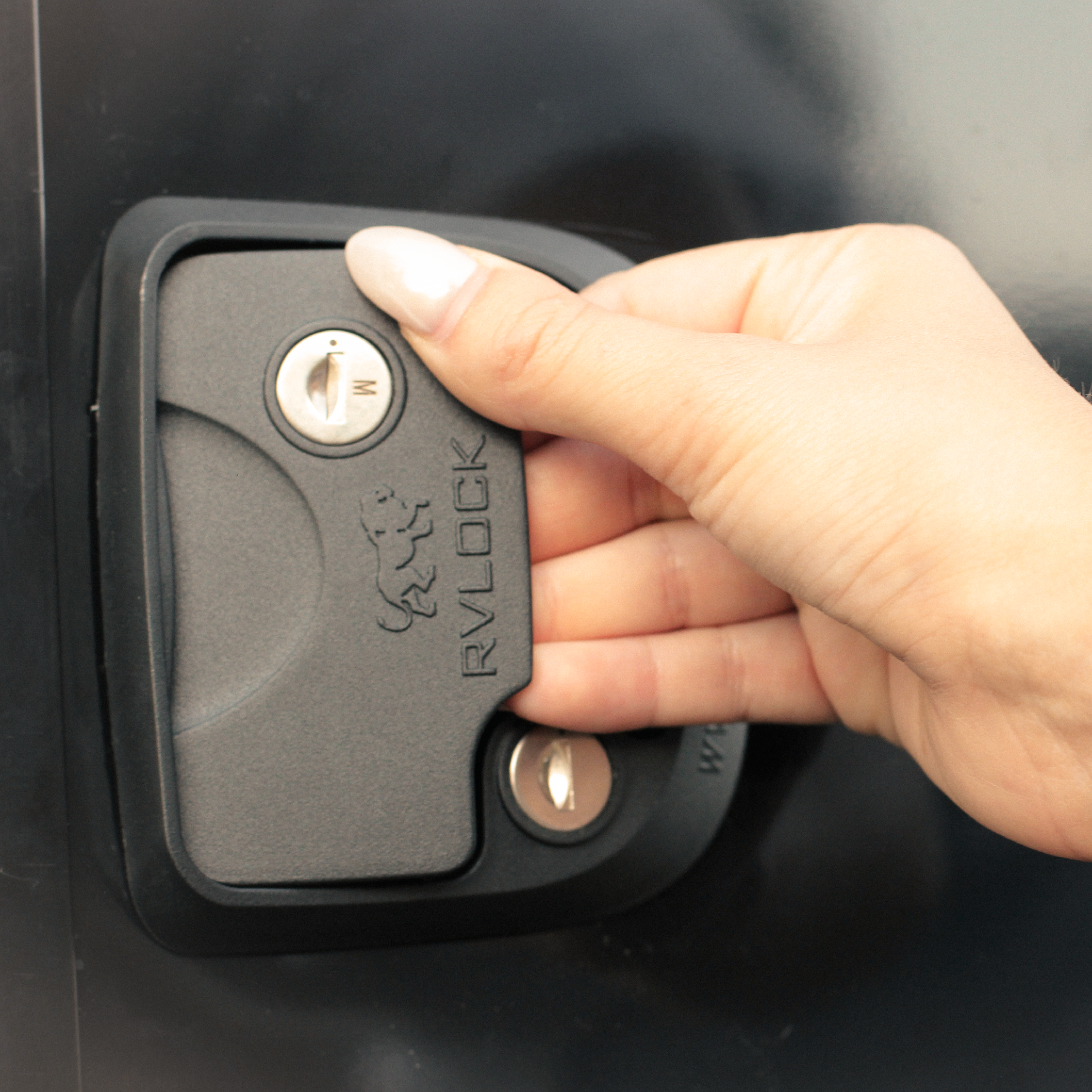 RVLock GripLite Mechanical Travel Trailer and Fifth Wheel Handle