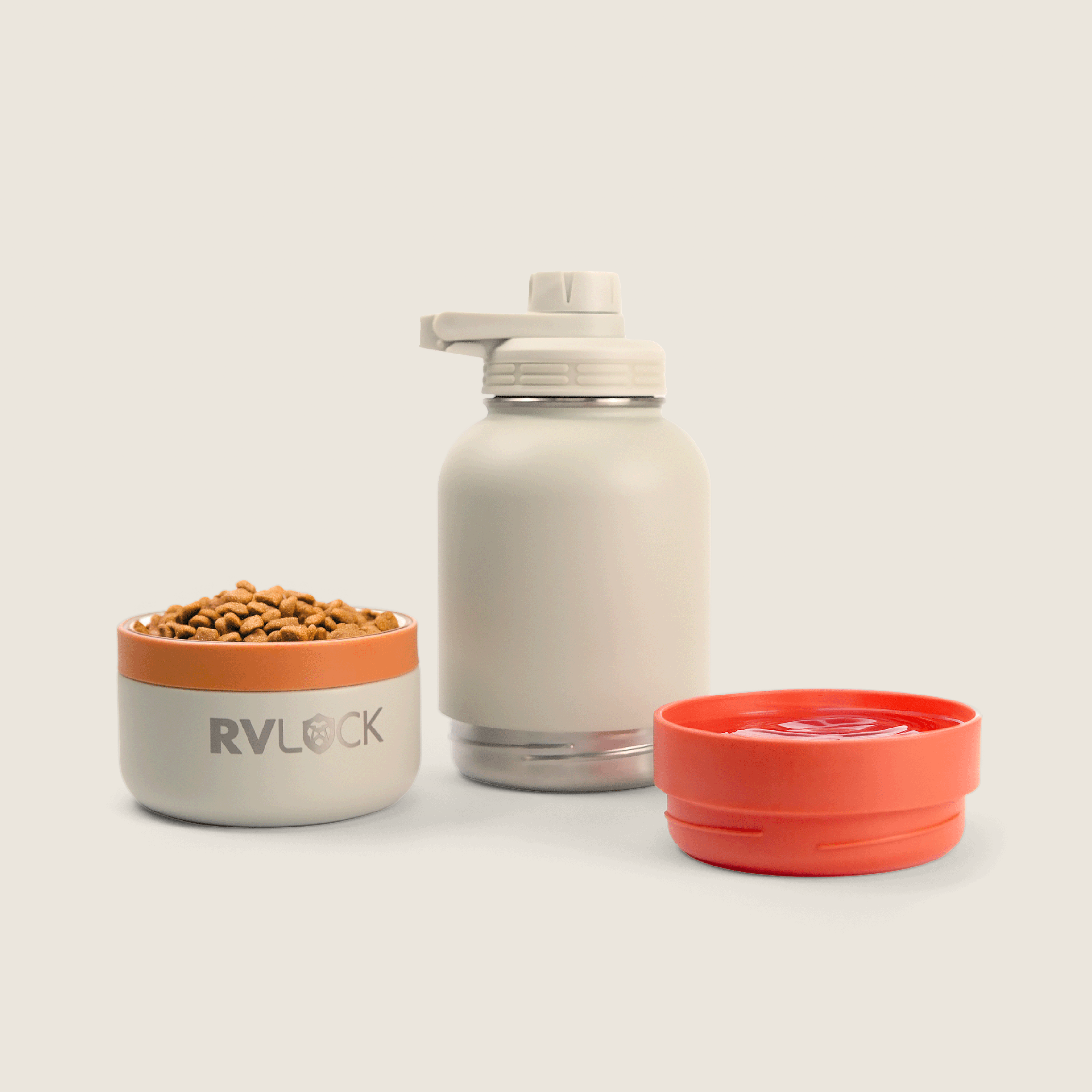RVLock K9 Canteen 3-in-One - Tan