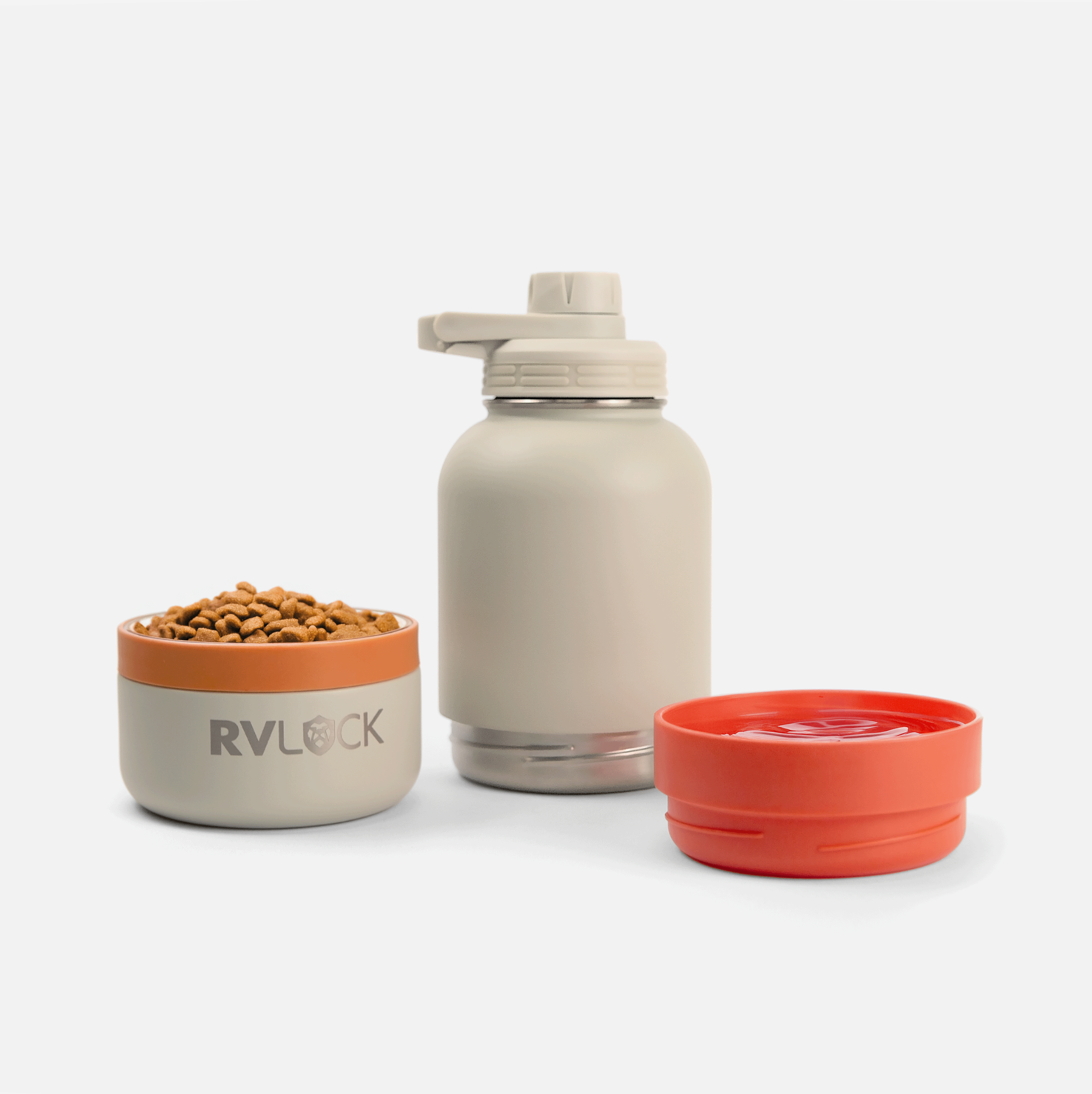 RVLock K9 Canteen - 3-in-One Container