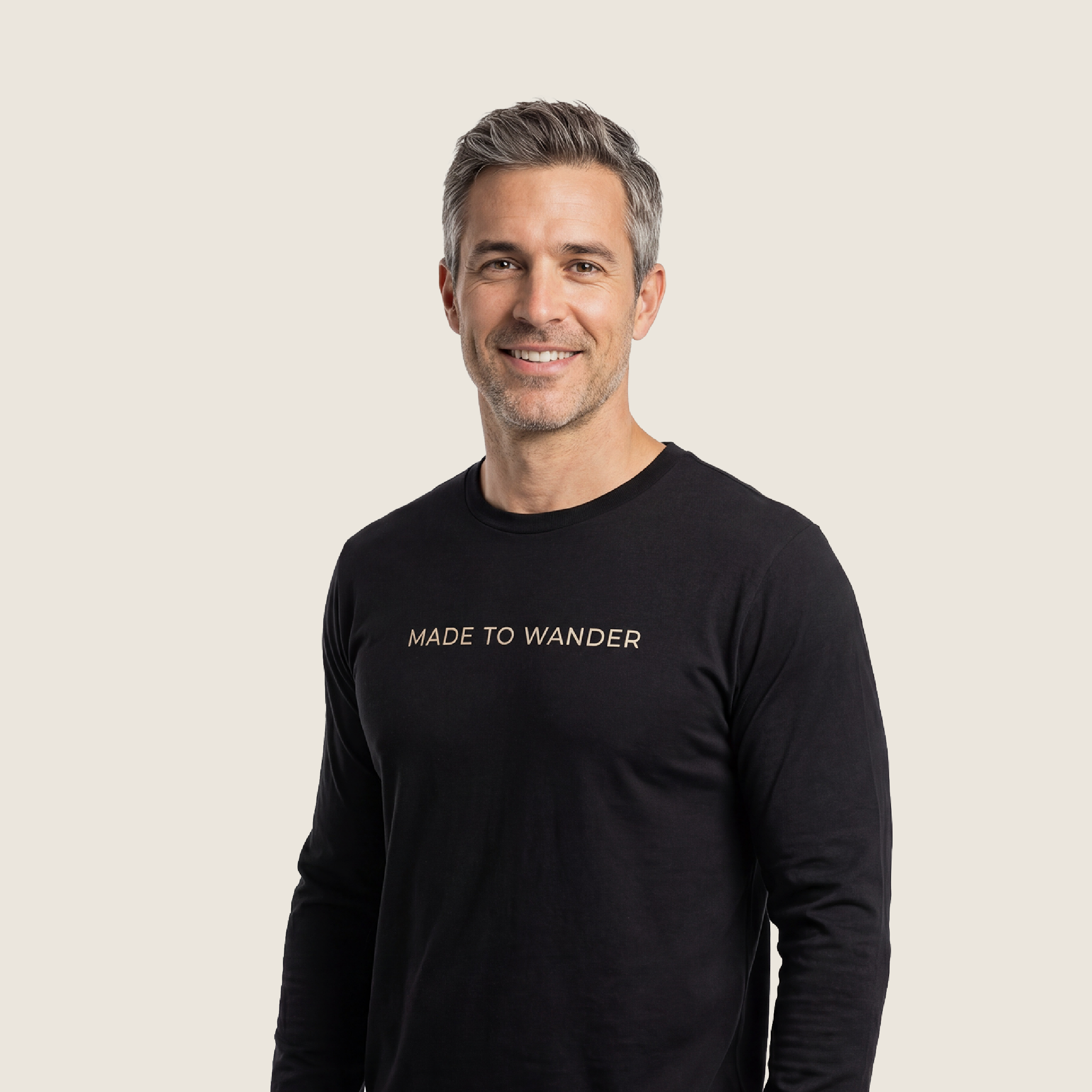 RVLock Unisex Long Sleeve Shirt - Black Made to Wander