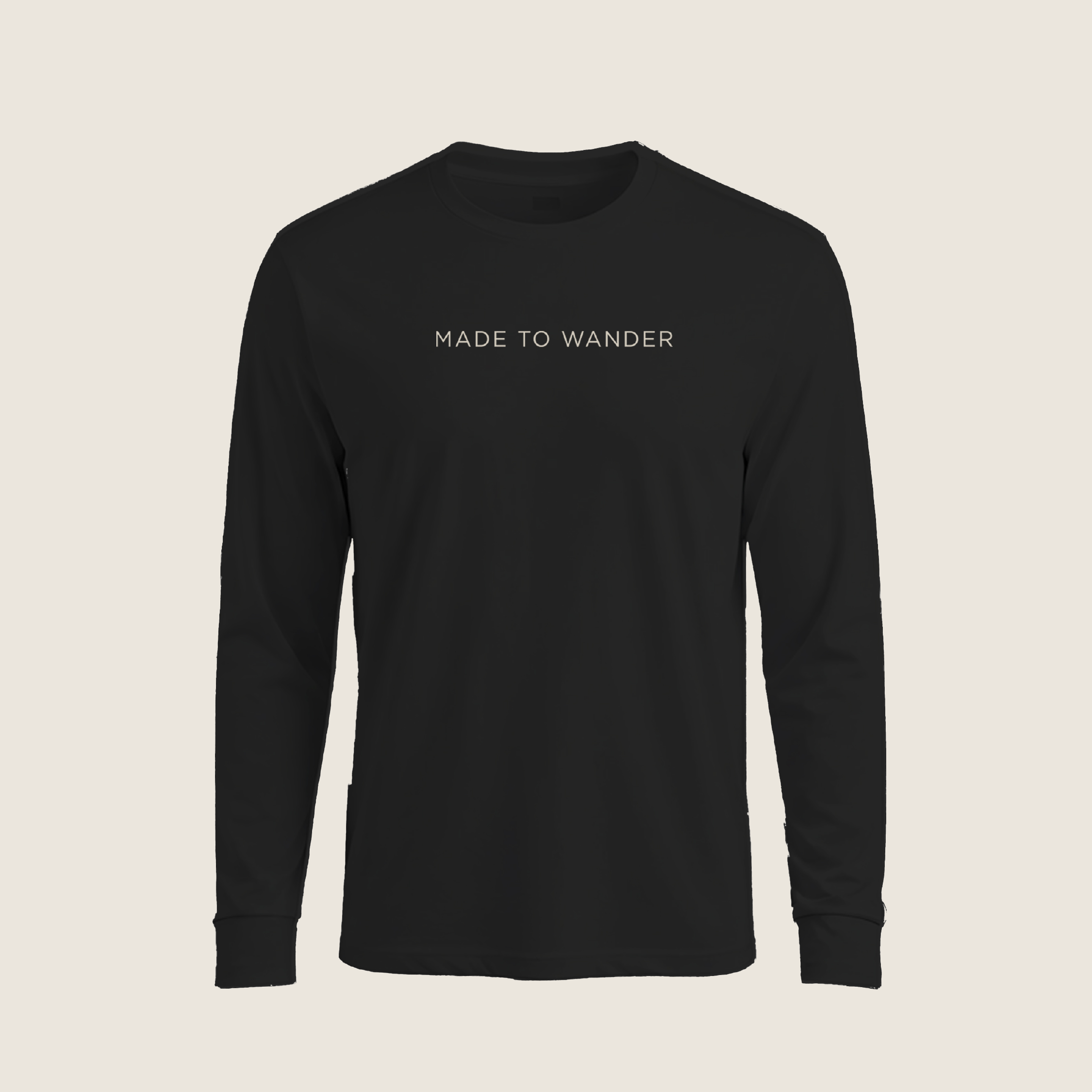 RVLock Unisex Long Sleeve Shirt - Black Made to Wander