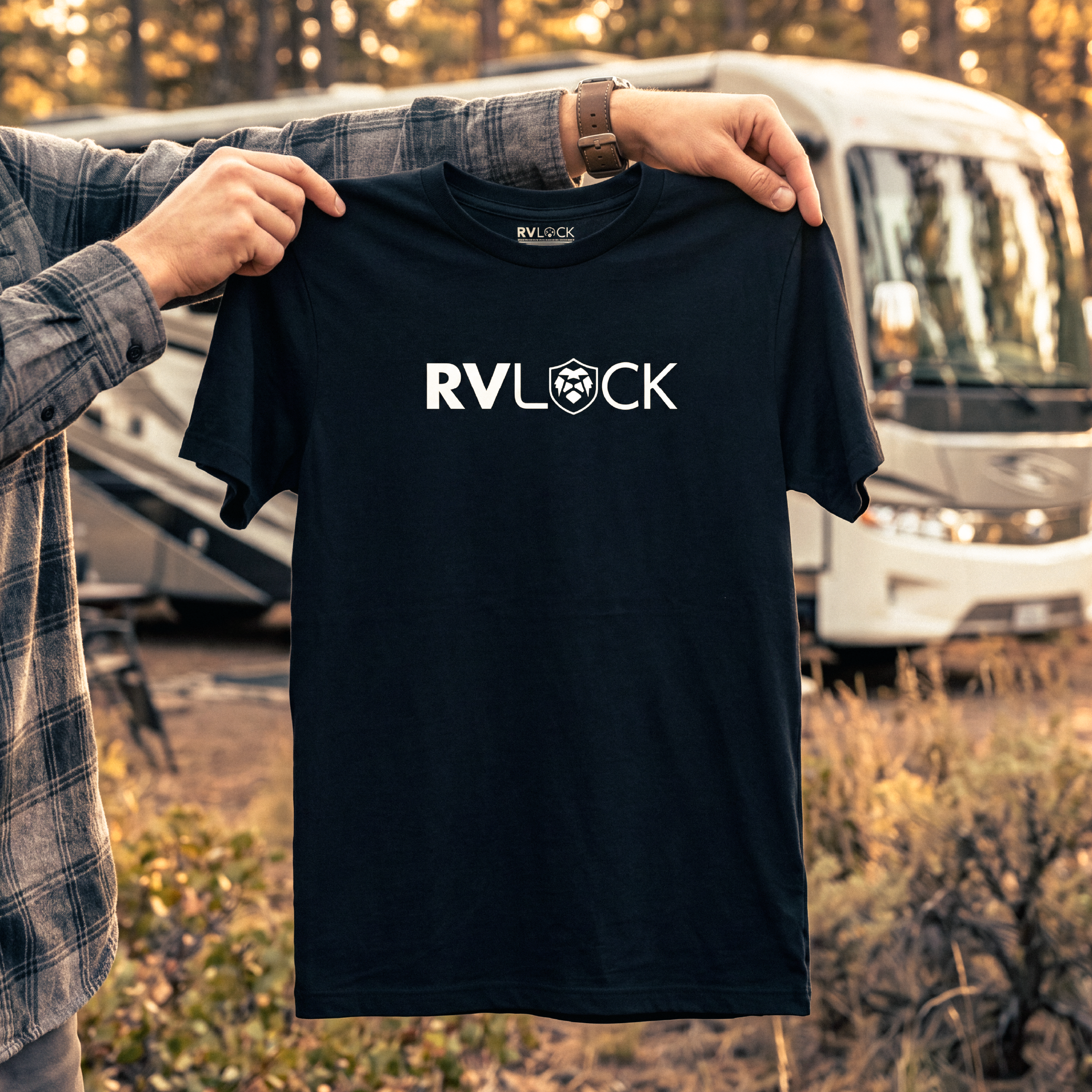 RVLock Unisex T-Shirt - Black RVLock