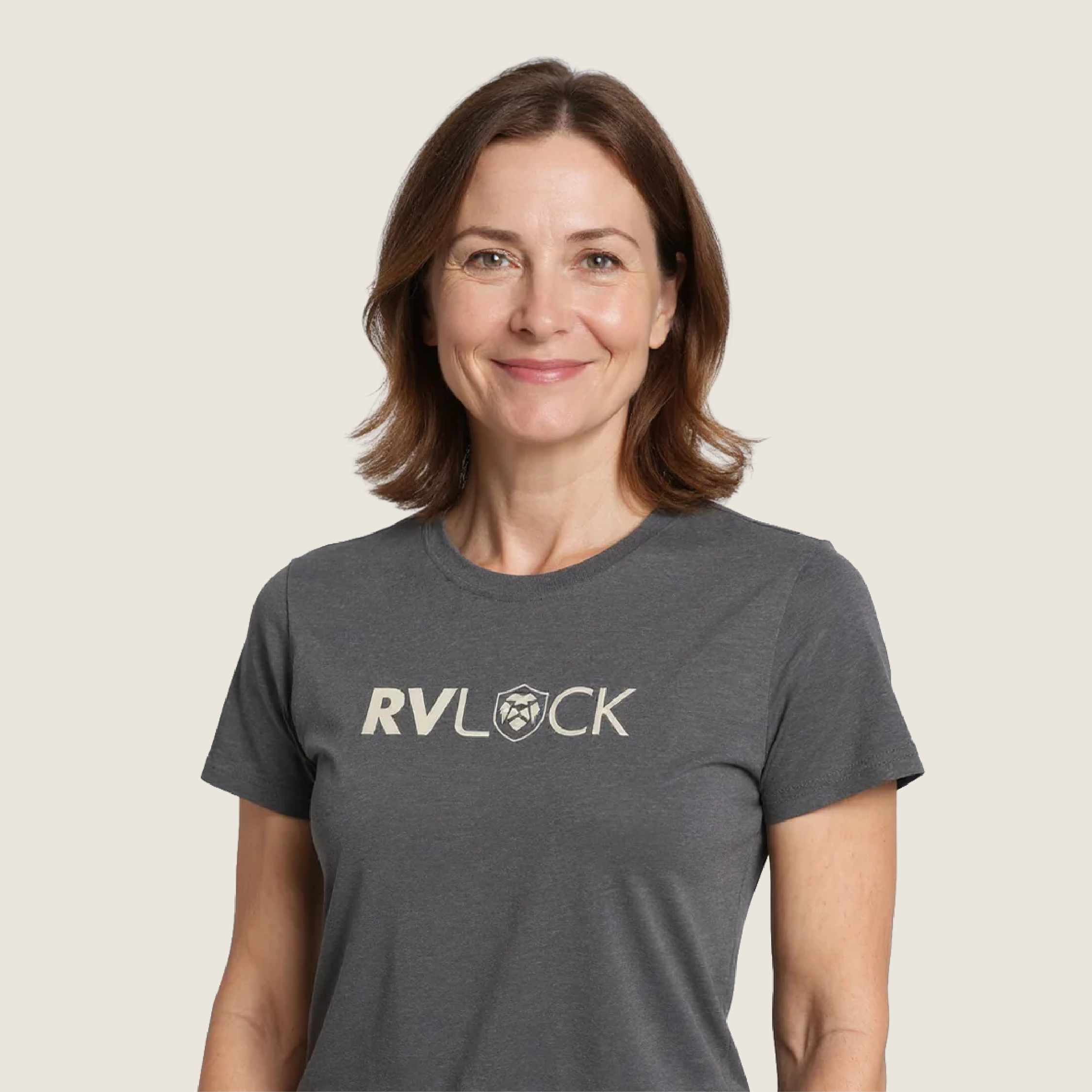 RVLock Unisex T-Shirt - Gray RVLock