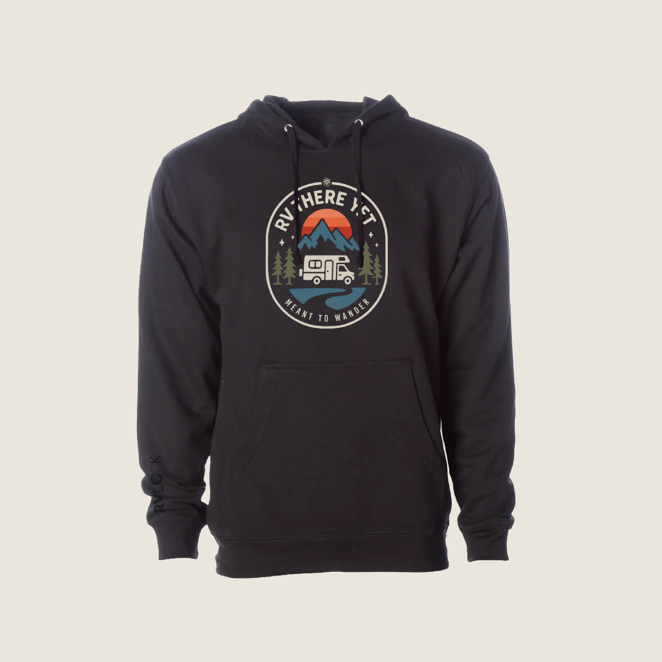 RVLock Hoodie RV There Yet? - Black