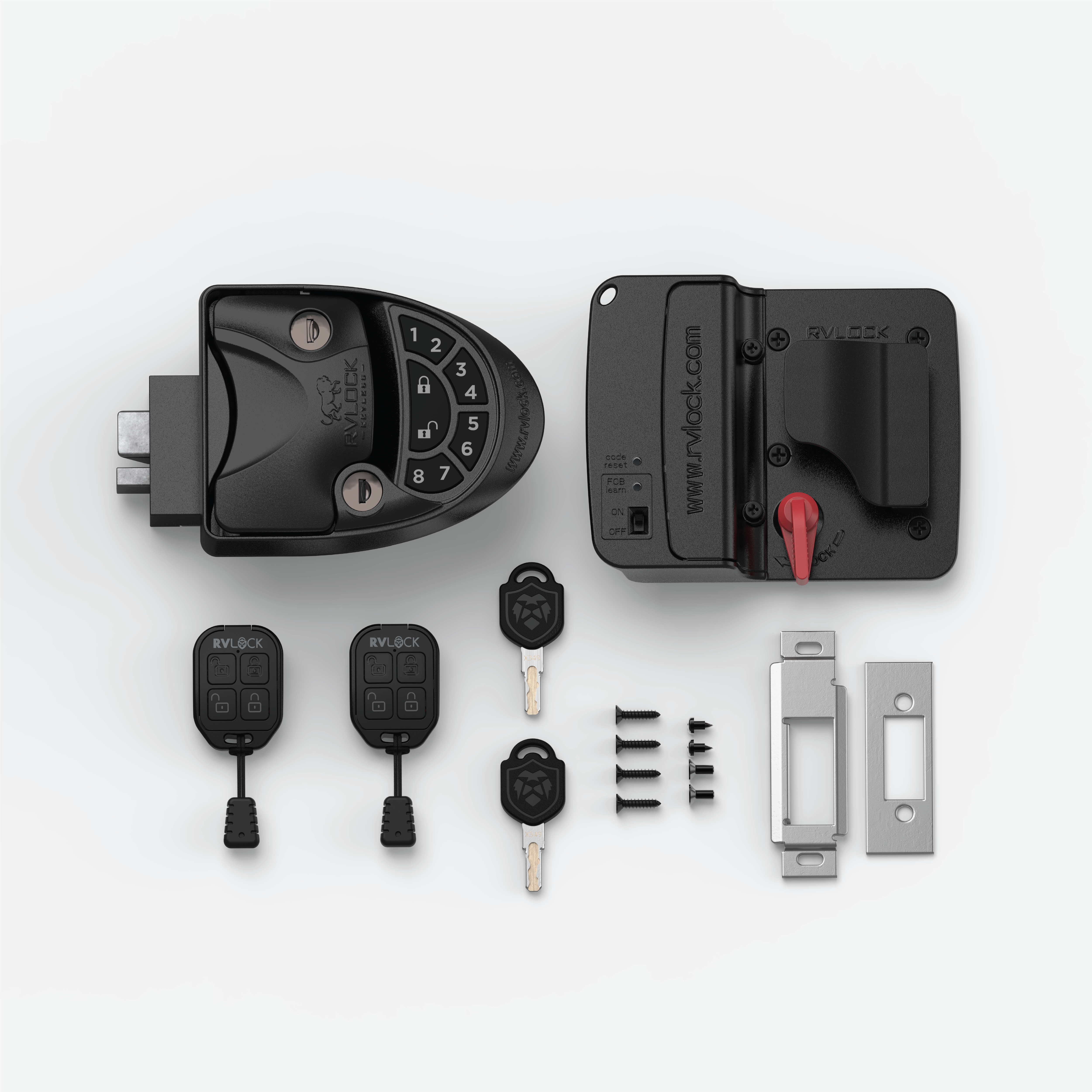 RVLock V4.0 Keyless Handle for RV Doors