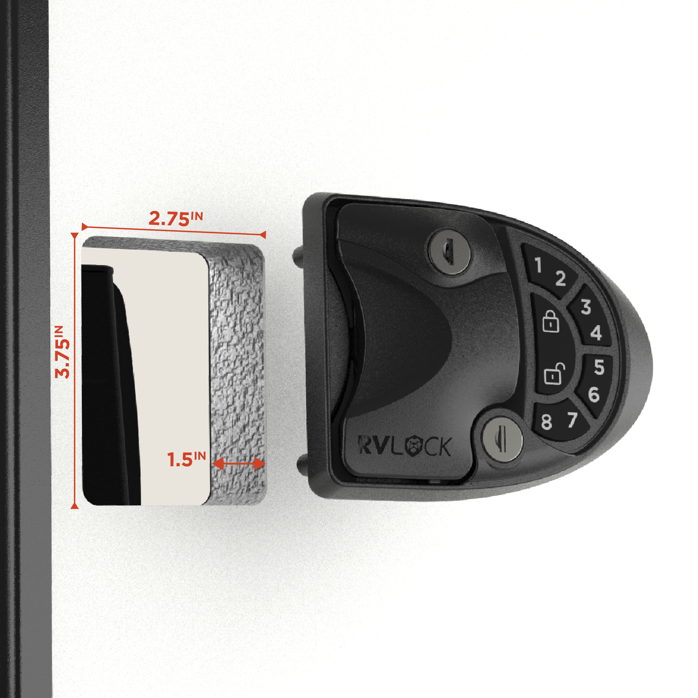 RVLock V4.0 Keyless Handle