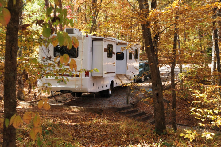 RV camping in the Fall