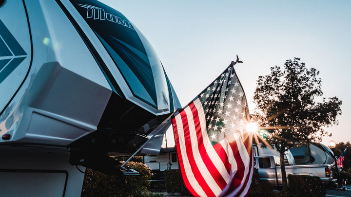 RV American flag