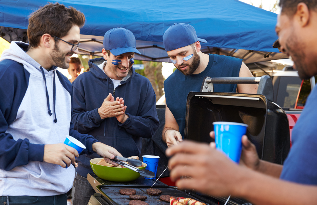 Tailgating from RV