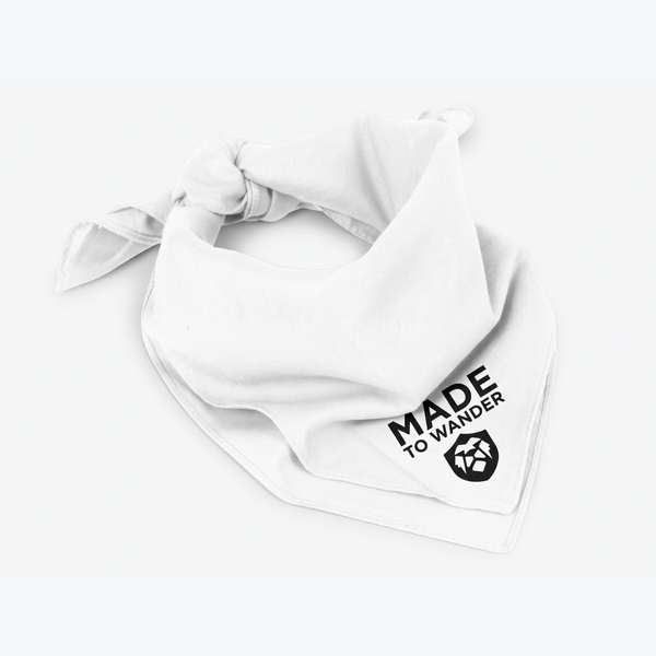RVLock Pet Bandana - White