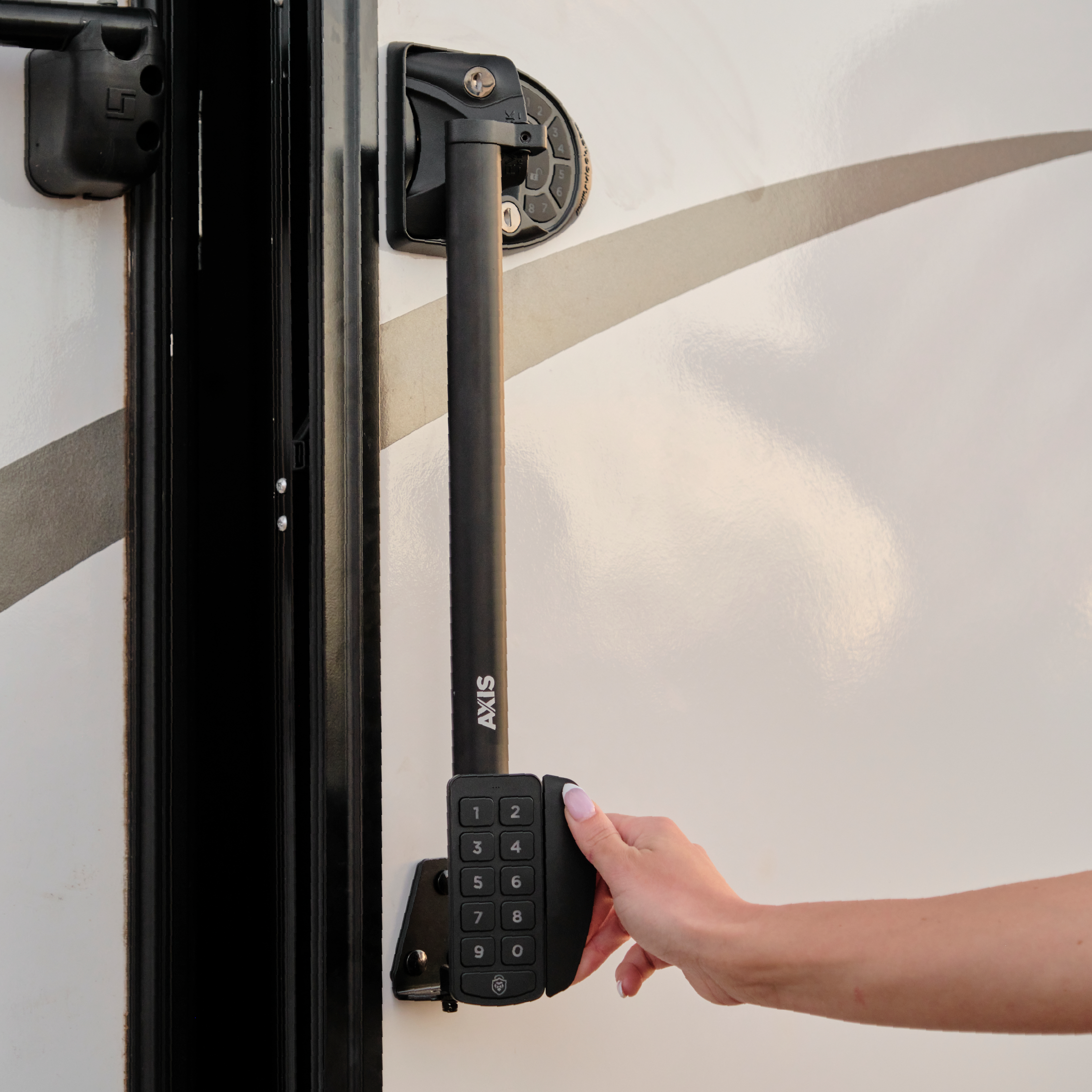 RVLock Axis Keyless Latch Extender