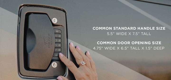 RVLock Atlas Keyless Handle for Class A & C Motorhomes