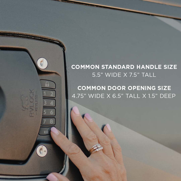 Atlas Gen 2 Rv Lock RVLock Atlas Keyless Handle for Class A & C Motorhomes