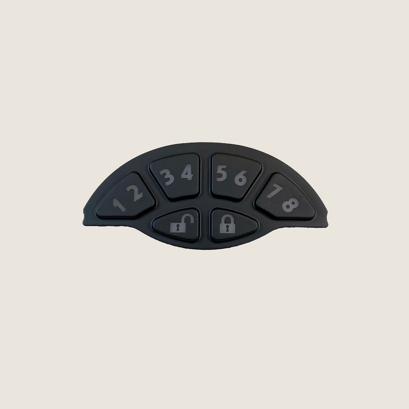 RVLock Keyless Baggage Durō Keypad Premium Membrane