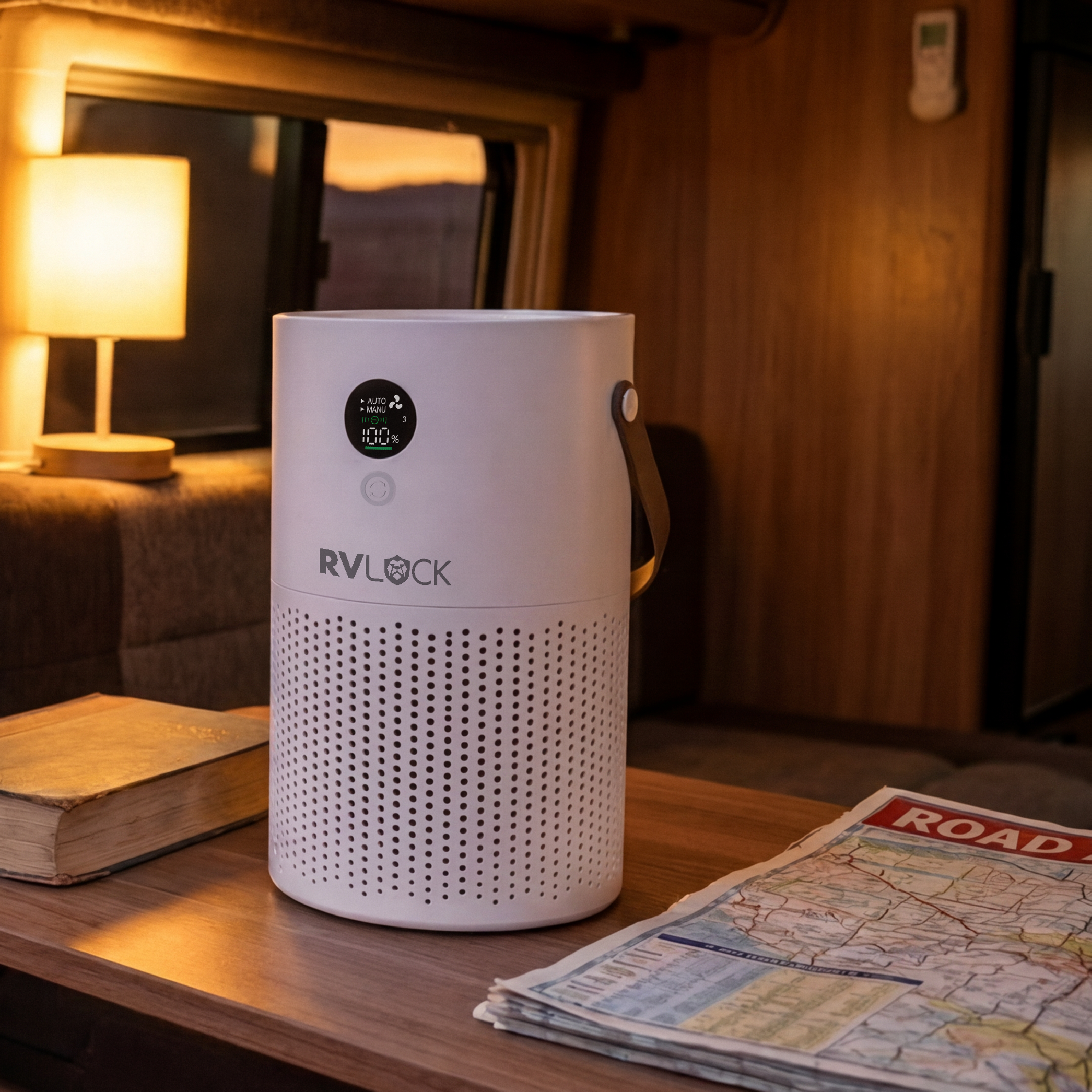 RVLock Rechargeable Breeze Air Purifier (HEPA)