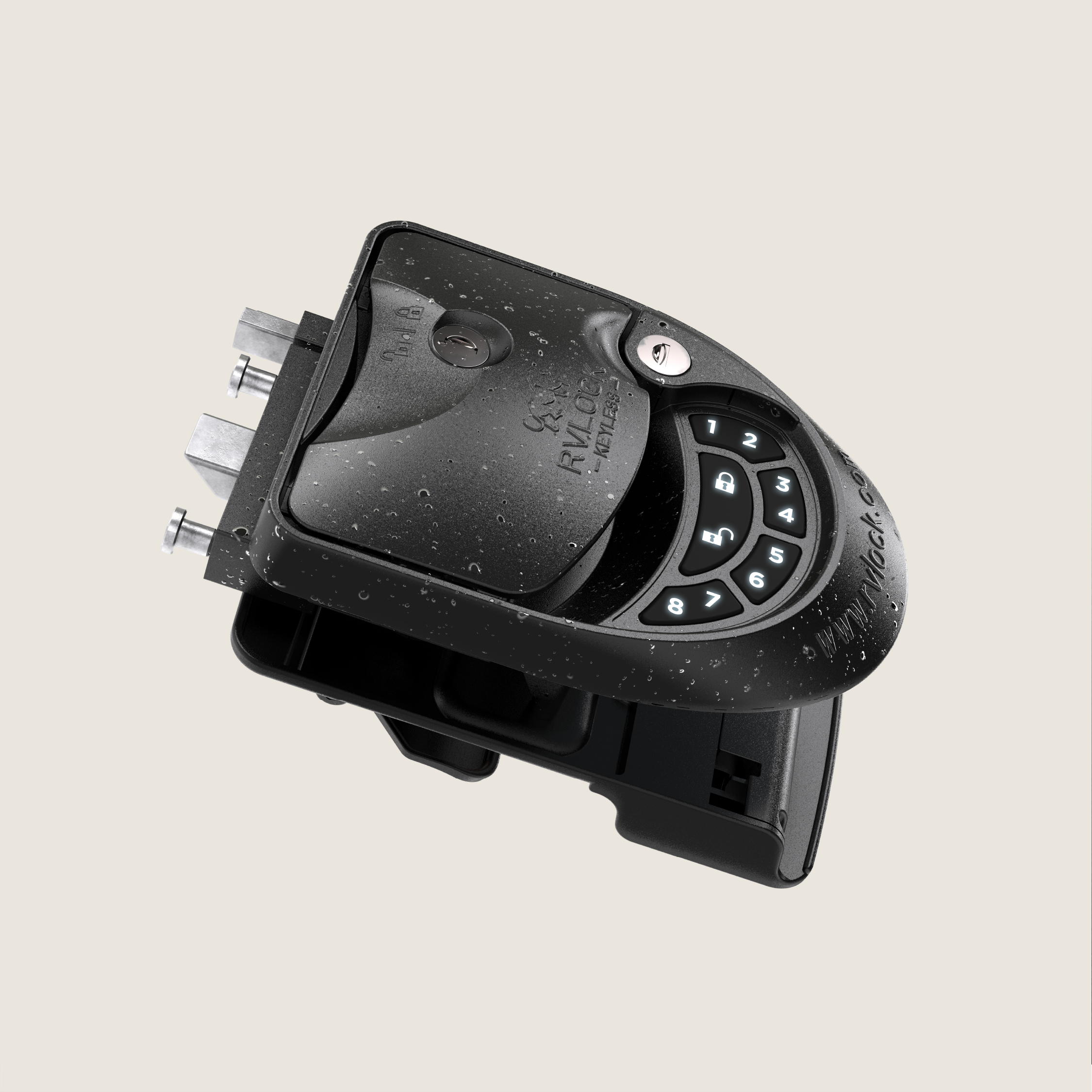 RVLock Charter Keyless Class A & C Motorhome Handle