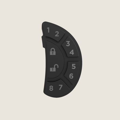 RVLock V4 Durō Keypad Premium Membrane