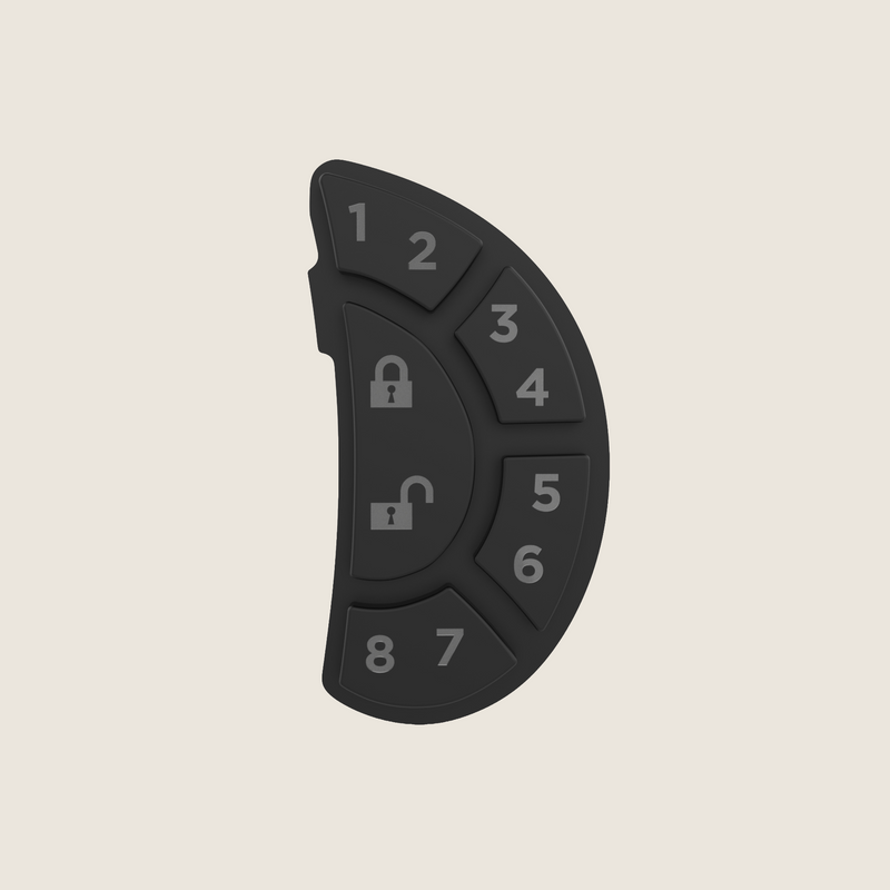 RVLock V4 Durō Keypad Premium Membrane