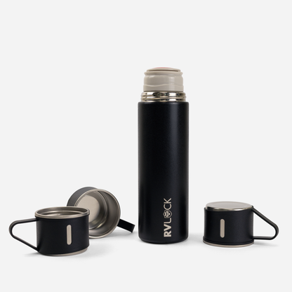 RVLock Summit Tea & Coffee Set - Black