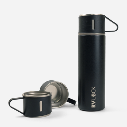 RVLock Summit Tea & Coffee Set - Black