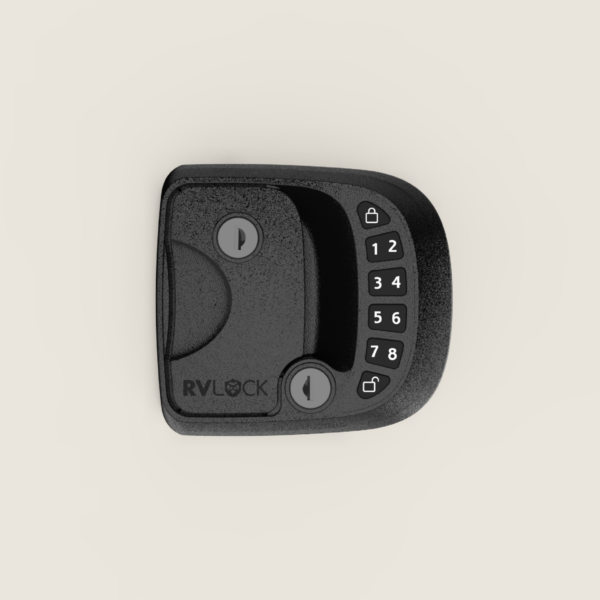 RVLock Compact Keyless Travel Trailer and Fifth Wheel Handle
