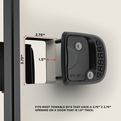 RVLock Compact Keyless Handle