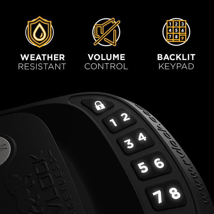 Compact RVLock Keyless Entry Handle