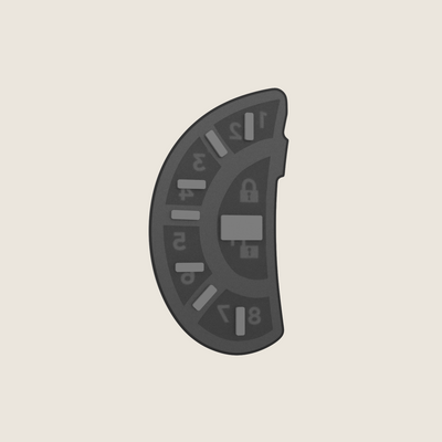 RVLock V4 Durō Keypad Premium Membrane