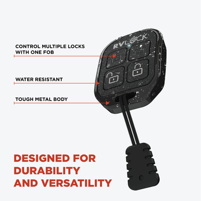 RVLock 4 Button Remote FOB