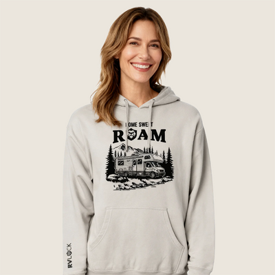 RVLock Hoodie Home Sweet Roam - Cement