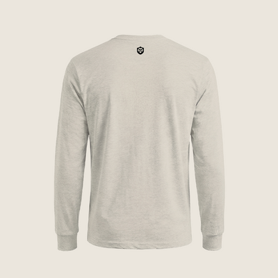RVLock Unisex Long Sleeve Shirt - Tan Made to Wander In American Flag