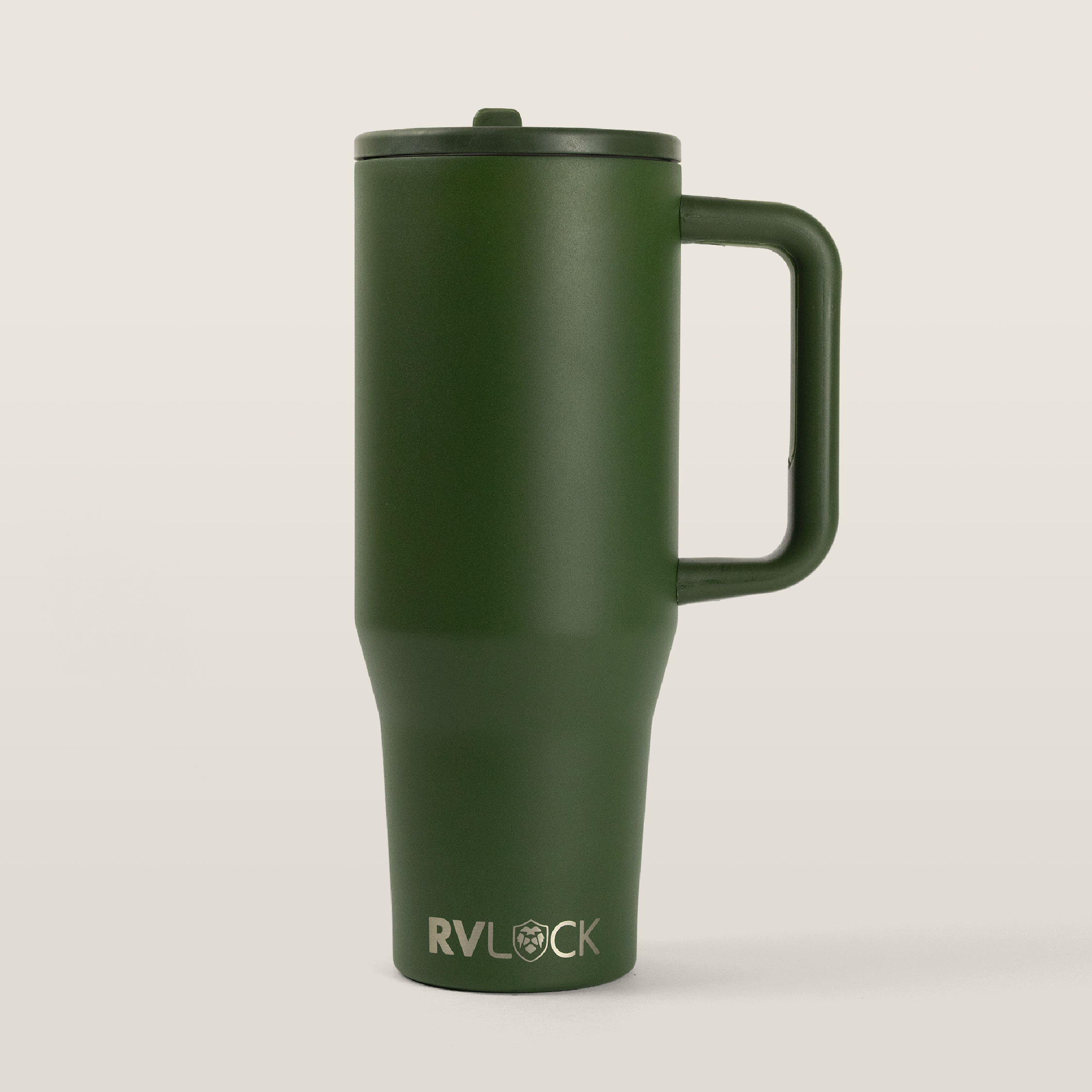RVLock Oasis 40oz Stainless Steel Cup - Forest Green