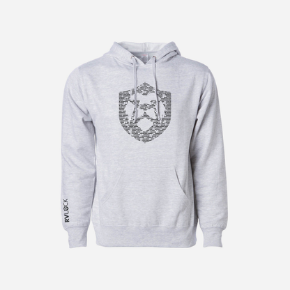 RVLock Hoodie USA Parks Heritage Mark - Grey Heather