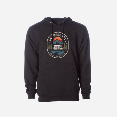 RVLock Hoodie RV There Yet? - Black