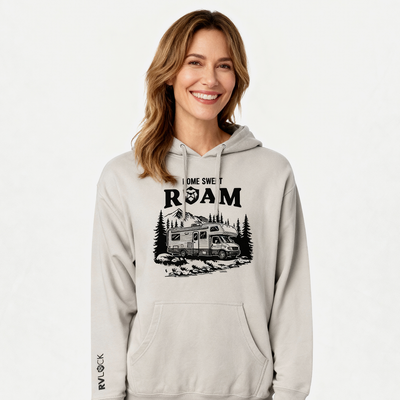 RVLock Hoodie Home Sweet Roam - Cement