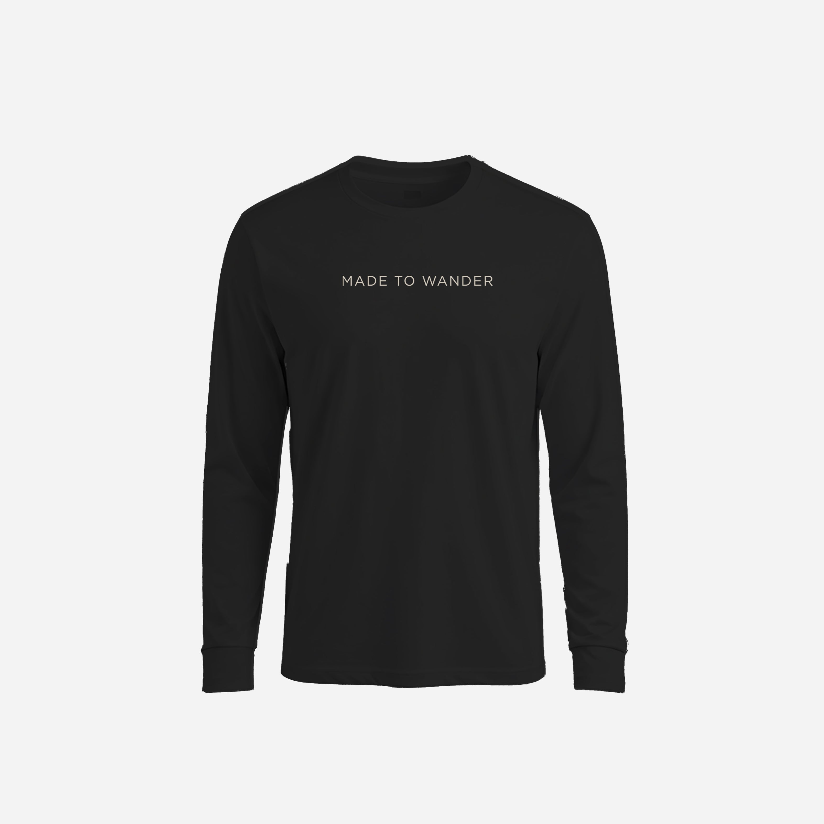 RVLock Unisex Long Sleeve Shirt - Black Made to Wander
