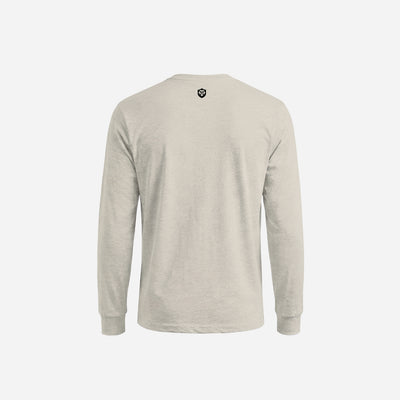 RVLock Unisex Long Sleeve Shirt - Tan Made to Wander In American Flag