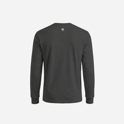 RVLock Unisex Long Sleeve Shirt - Gray RVLock Designed in USA