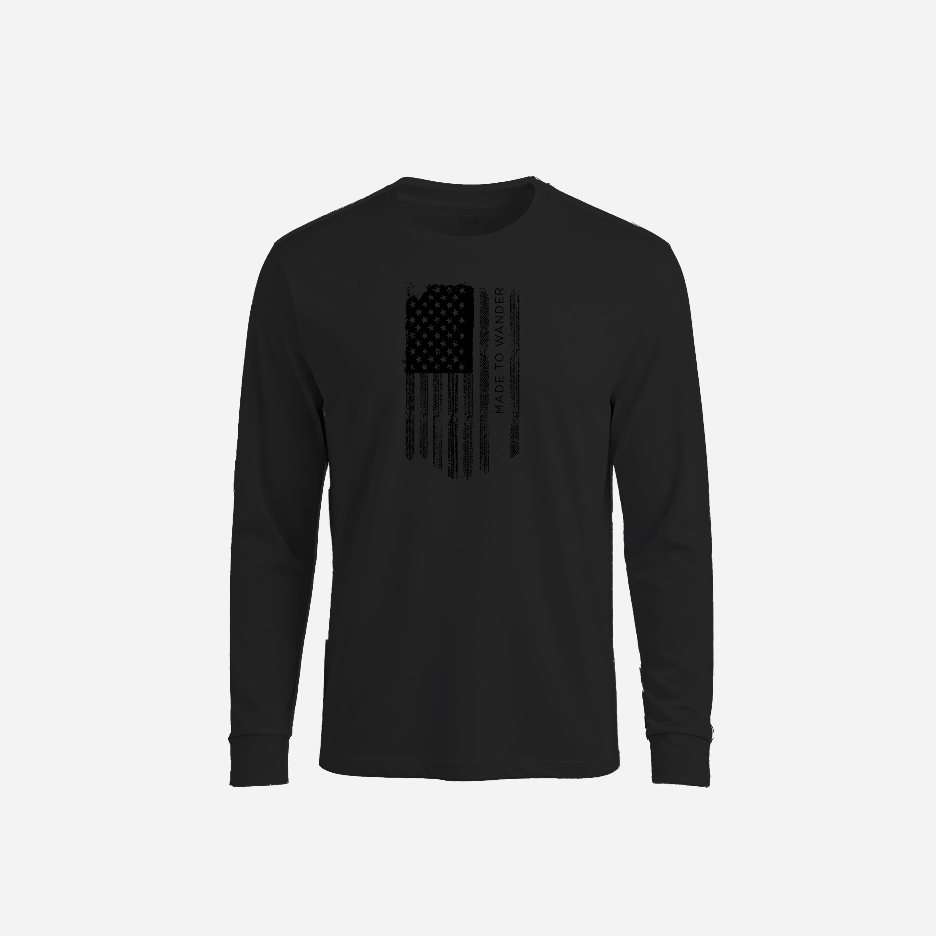 RVLock Unisex Long Sleeve Shirt - Black RVLock Designed in USA