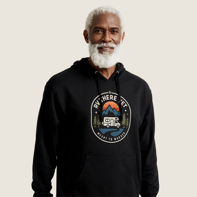 RVLock Hoodie RV There Yet? - Black